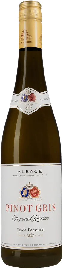 Jean Biecher Pinot Gris Réserve Organic 2024